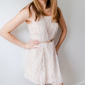 NWT Lauren Conrad Size 8 Blushing Bloom Pink Dress